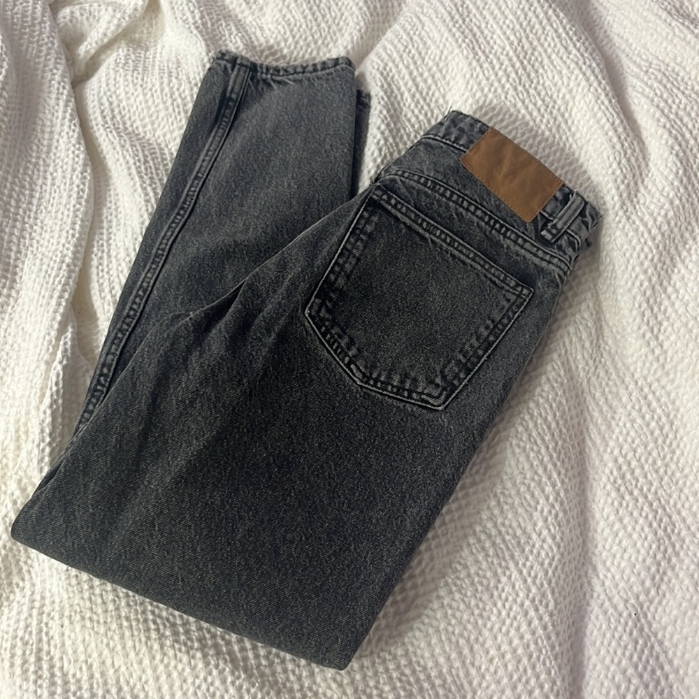 black zara jeans